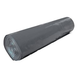 LDPE VUILNISZAK 60X90CM GRIJS (25STUKS/ROL)